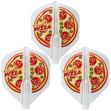 Fit Flight AIR Printed PIZZA Standard Darts Flight - Dartsbuddy.com