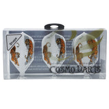 Fit Flight Printed Yin Yang Shape Darts Flight Tiger - Dartsbuddy.com