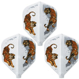 Fit Flight AIR Printed Yin Yang Standard Darts Flight Tiger - Dartsbuddy.com