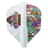 Fit Flight AIR Mana Kawakami 3 Shape Darts Flight 川上 真奈 - Dartsbuddy.com