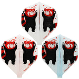 Fit Flight Printed Red Panda Standard Darts Flight - Dartsbuddy.com