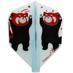 Fit Flight Printed Red Panda Shape Darts Flight - Dartsbuddy.com