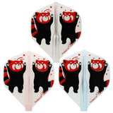 Fit Flight AIR RED PANDA Standard Darts Flight - Dartsbuddy.com