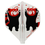 Fit Flight AIR RED PANDA Standard Darts Flight - Dartsbuddy.com