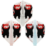 Fit Flight AIR RED PANDA Standard Darts Flight - Dartsbuddy.com