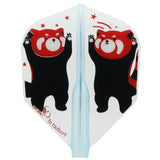 Fit Flight AIR RED PANDA Standard Darts Flight - Dartsbuddy.com