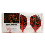 Fit Flight Nasir Bomba Shape Darts Flight - Dartsbuddy.com