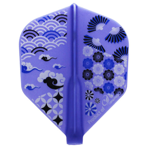 Fit Flight Japanese Pattern Shape Darts Flight - Dartsbuddy.com