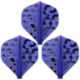 Fit Flight Printed Japanese Pattern Standard Darts Flight - Dartsbuddy.com