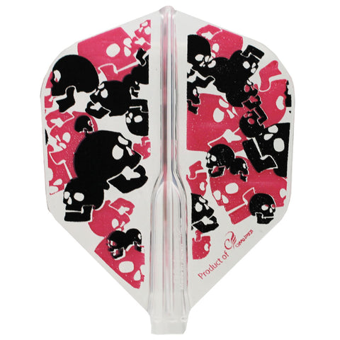 Fit Flight AIR Bubblegum Skulls Shape Darts Flight - Dartsbuddy.com