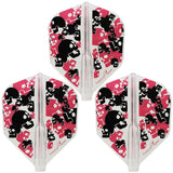 Fit Flight AIR Bubblegum Skulls Shape Darts Flight - Dartsbuddy.com
