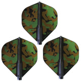 Fit Flight Printed Liquid Camo Standard Darts Flight - Dartsbuddy.com