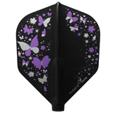 Fit Flight Printed Butterfly Shape Darts Flight - Dartsbuddy.com