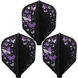 Fit Flight Printed Butterfly Shape Darts Flight - Dartsbuddy.com