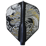 Fit Flight Printed DRAGON EMPEROR Shape Darts Flight - Dartsbuddy.com