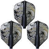 Fit Flight Printed DRAGON EMPEROR Shape Darts Flight - Dartsbuddy.com