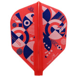 Fit Flight Printed The Modern Shape Darts Flight - Dartsbuddy.com