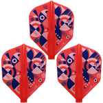 Fit Flight Printed The Modern Shape Darts Flight - Dartsbuddy.com