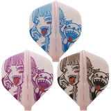 Fit Flight Printed Subculture Girl Standard Darts Flight - Dartsbuddy.com