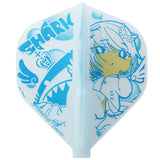 Fit Flight Printed Shark Dreams Standard Darts Flight - Dartsbuddy.com