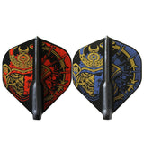 Fit Flight Printed Samurai Skull Standard Darts Flight