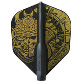 Fit Flight Printed Samurai Skull Shape Darts Flight