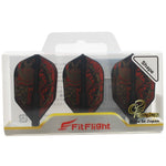 Fit Flight Printed Samurai Skull Shape Darts Flight