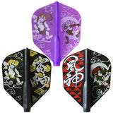 Fit Flight Printed FUJIN-RAIJIN Shape Darts Flight