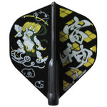 Fit Flight Printed FUJIN-RAIJIN Standard Darts Flight