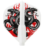 Fit Flight Printed Snakes of Fire Standard Darts Flight