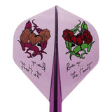 CONDOR AXE Rose of the Heart Darts Flight Standard - Dartsbuddy.com