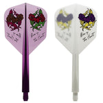 CONDOR AXE Rose of the Heart Darts Flight Shape - Dartsbuddy.com