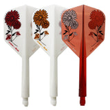 CONDOR AXE Gerbera＆Statice Darts Flight 近藤静加 - Dartsbuddy.com