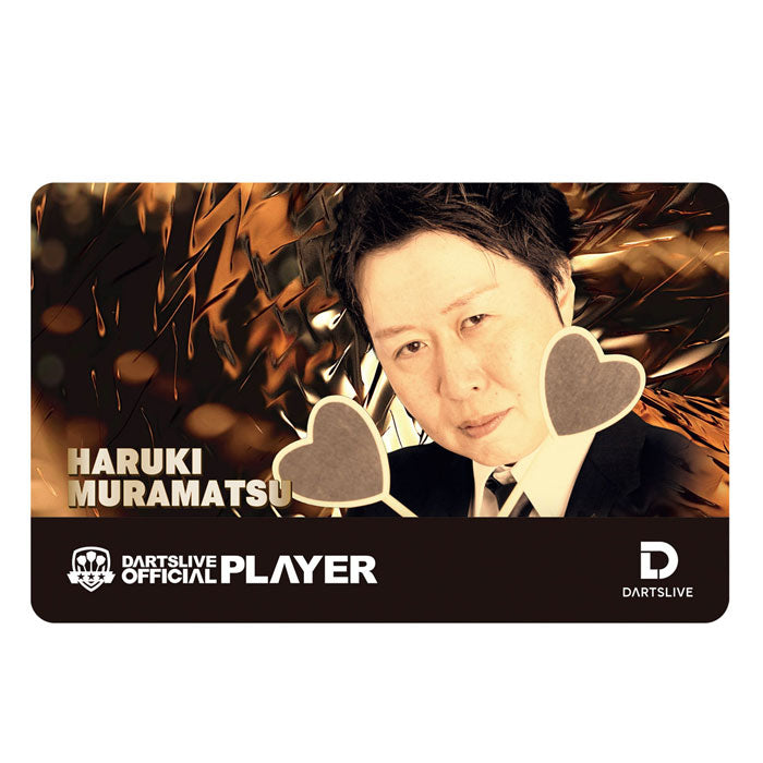 DARTSLIVE PLAYER GOODS 3rd haruki muramatsu darts live card