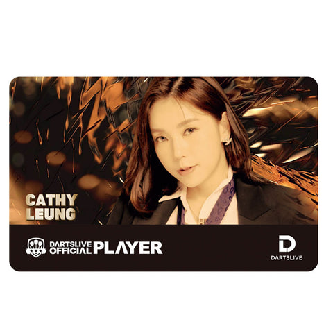 DARTSLIVE PLAYER GOODS 3rd Cathy Leung darts live card - Dartsbuddy.com