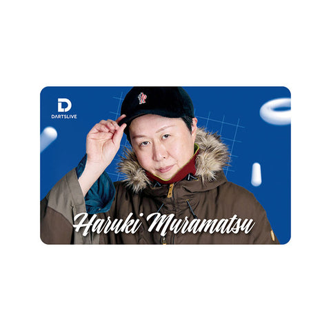 DARTSLIVE PLAYER GOODS 5th Haruki Muramatsu darts live card