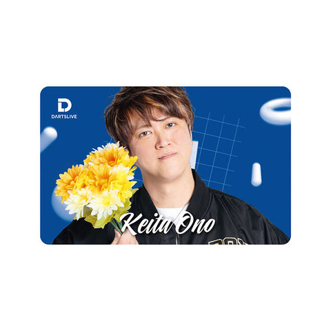 DARTSLIVE PLAYER GOODS 5th Keita Ono darts live card