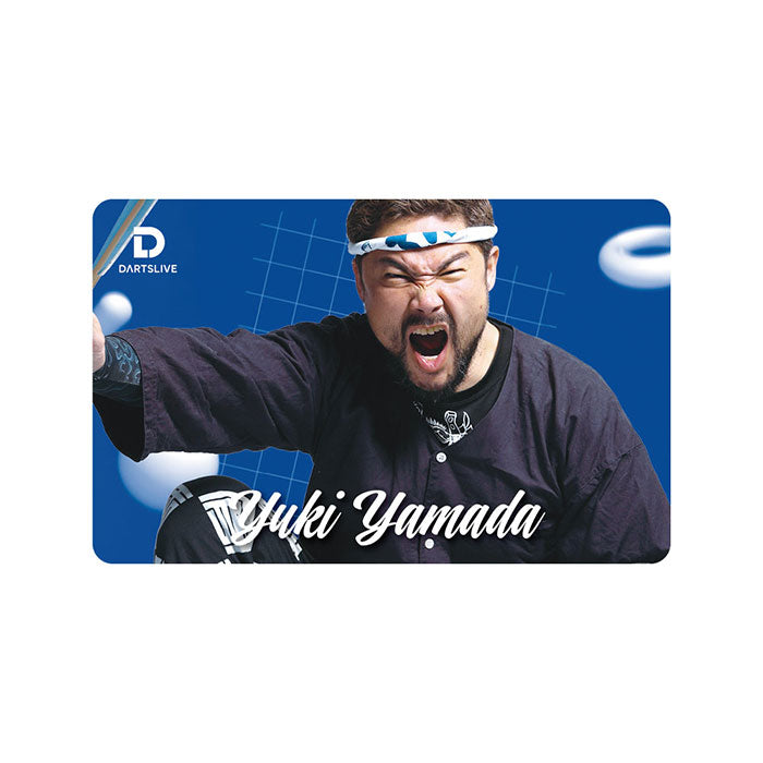 DARTSLIVE PLAYER GOODS 5th Yuuki Yamada darts live card – Dartsbuddy.com