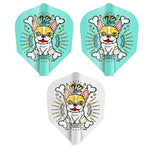 8 flight eightflight ZHOU MOMO SHAPE Darts Flight - Dartsbuddy.com