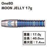 One80 MOON JELLY 17g Darts Barrel - Dartsbuddy.com