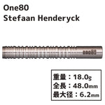 One80 Stefaan Henderyck Darts Barrel