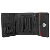 Mission Flint Darts Wallet Black with Red - Dartsbuddy.com