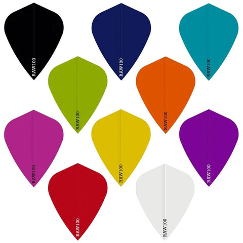 RAW100 Plain Darts Flight Kite - Dartsbuddy.com