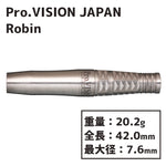 Pro.VISION JAPAN Robin Darts Barrel - Dartsbuddy.com