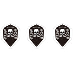 GLIMSTER Fit Flight SKULL Darts Flight - Dartsbuddy.com