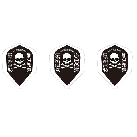 GLIMSTER Fit Flight SKULL Darts Flight - Dartsbuddy.com