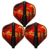 Fit Flight Cali West 3 STANDARD Darts Flight