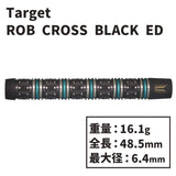 TARGET ROB CROSS BLACK EDITION Darts Barrel - Dartsbuddy.com