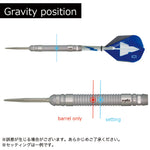 TARGET POWER 80 SILVER PHIL TAYLOR SWISS Darts Barrel Phil Taylor STEEL - Dartsbuddy.com