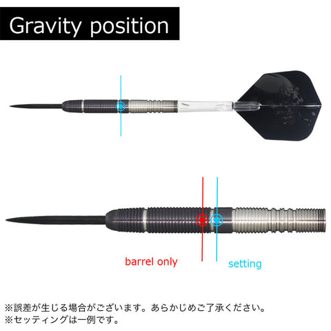 Target REBEL REBORN GT darts STEEL 後藤智弥 Darts Barrel Hard 